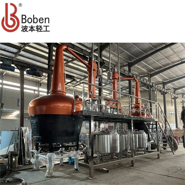 3.5Ton Wash Still 2.5Ton Spirit Still